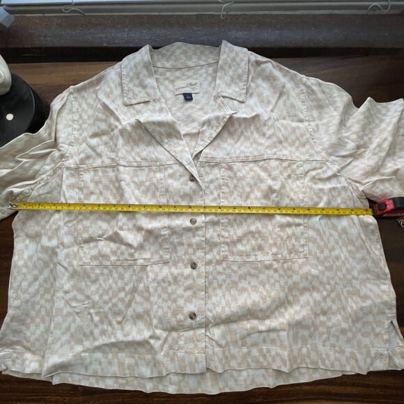 Universal Thread Linen Camp Shirt - Picture 6 of 7